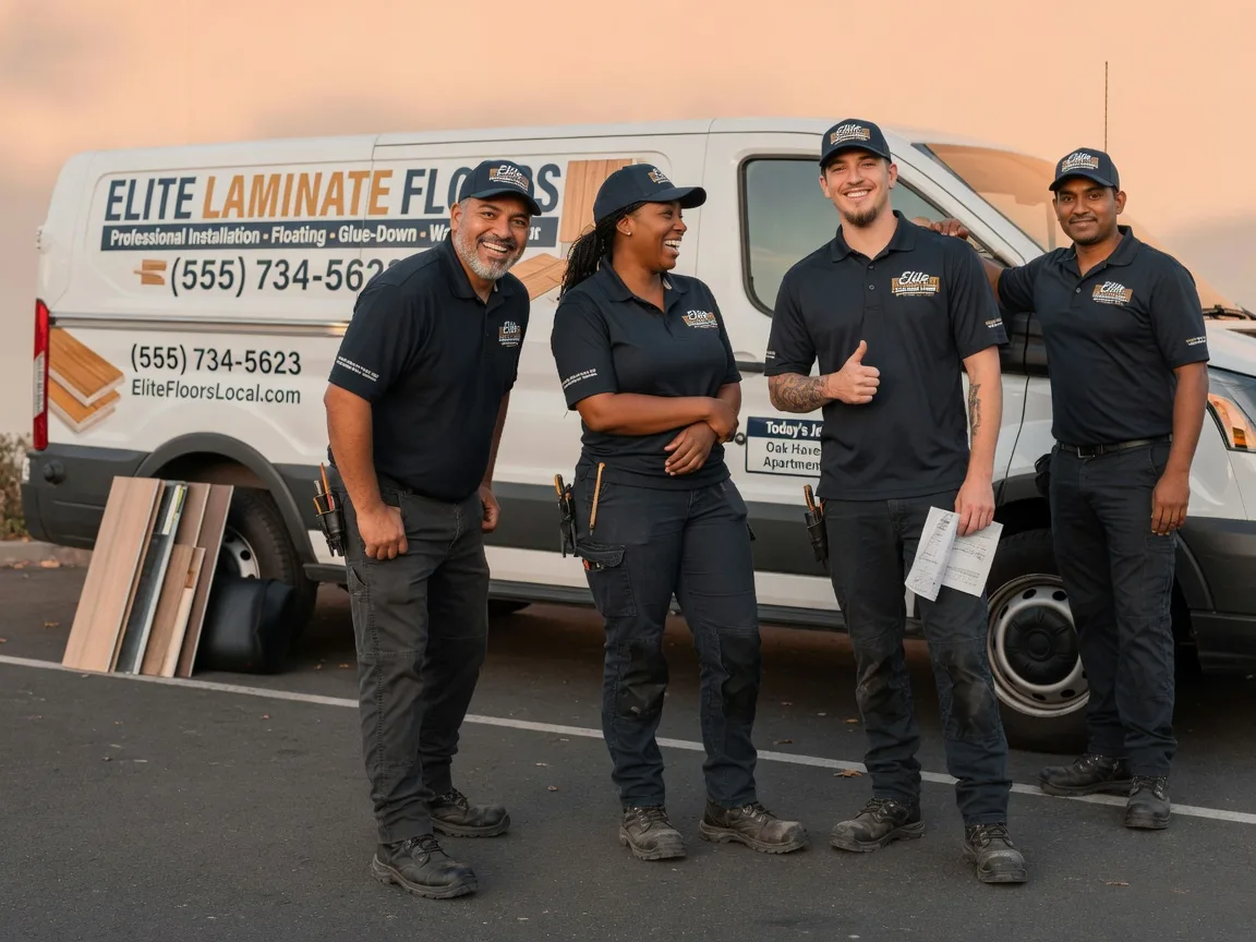 Laminate flooring installation company in Violet, LA